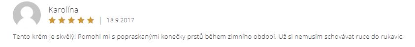 Kosmetika z Mrtvého moře HB ekzém na prstech